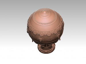 Montgolfier Balloon 3D 프린트 모델