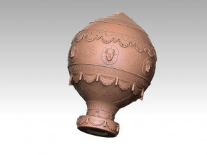 Montgolfier Balloon 3D 프린트 모델