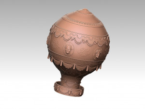 Montgolfier Balloon 3D 프린트 모델