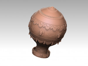Montgolfier Balloon 3D 프린트 모델