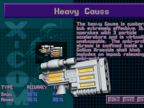 X-COM Terror From The Deep Weapons 1 3D 打印模型