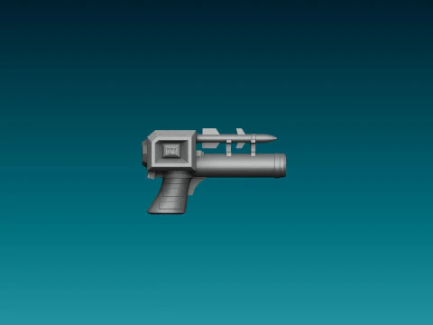 X-COM Terror From The Deep Weapons 1 3D Print Model