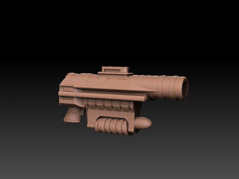 X-COM Terror From The Deep Weapons 1 3D Print Model