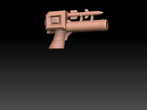 X-COM Terror From The Deep Weapons 1 3D Print Model