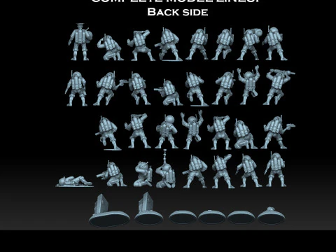 XCOM Terror From The Deep Aquanauts 3D Print Model