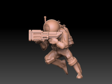 XCOM Terror From The Deep Aquanauts Modello di stampa 3D