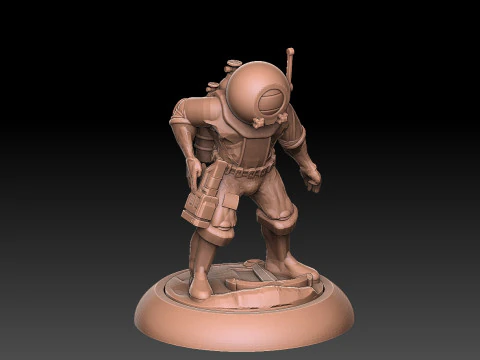 XCOM Terror From The Deep Aquanauts 3D Print Model