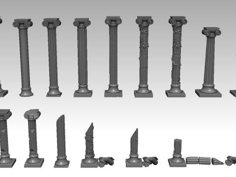 Roman Temple Builder Modelo de impresión 3D