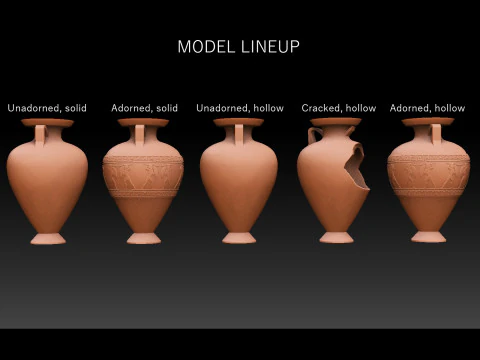 Graecian Urn 3D Print Model