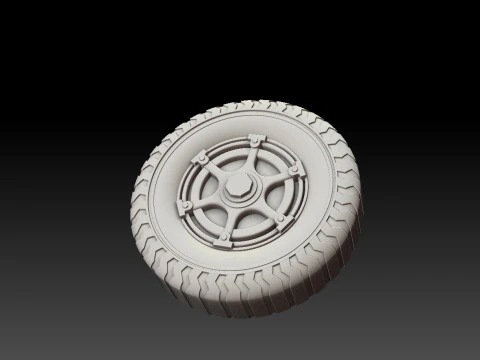 Autoblinda Armored Car 3D Print Model