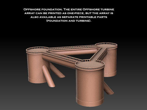 Wind Turbine Modelo de Impressão 3D