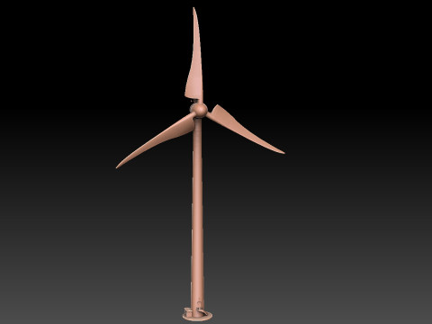 Wind Turbine Modelo de Impressão 3D