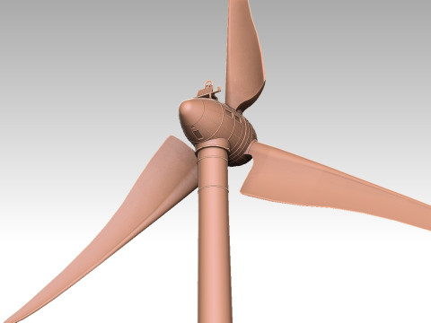 Wind Turbine Modelo de Impressão 3D