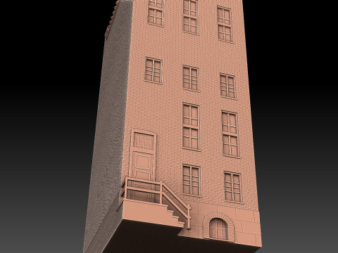 Canal House 3Dプリントモデル