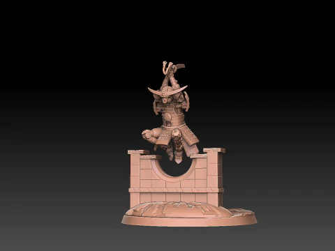Robo Samurai 3D Print Model