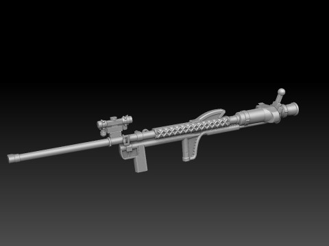 Swedish WW2 Anti Tank Rifle Team 3D 打印模型