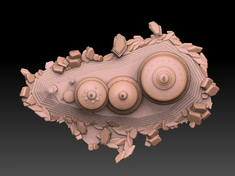 Ix Research Facility 3D Print Model