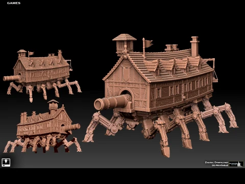 Dom Armatni Model do druku 3D