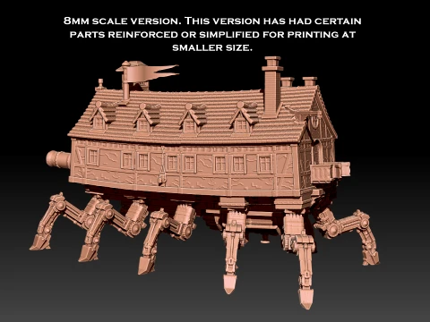 Cannon House 3D Print Model