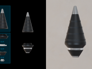 HAWKEYE EXPLOSIVE ARROW Modello di stampa 3D