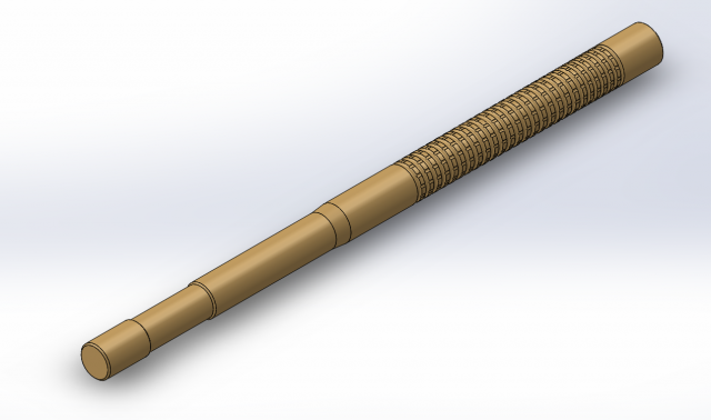 Broaching tool 3D मॉडल .c4d .max .obj .3ds .fbx .stl .blend 