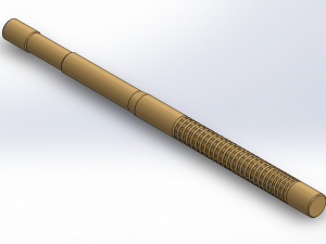 Broaching tool 3D मॉडल