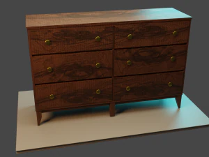 Commode 3D Model