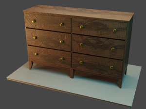 Commode 3D Model