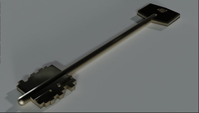 Key Modelo 3D .c4d .max .obj .3ds .fbx .stl .blend 