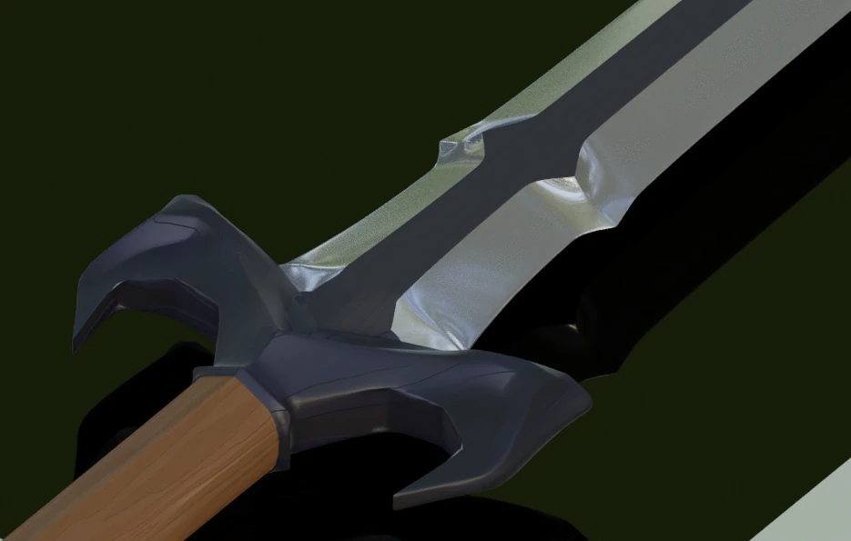 Sword 3D Model .c4d .max .obj .3ds .fbx .stl .blend 