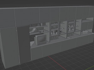Cupboard 3D Modell