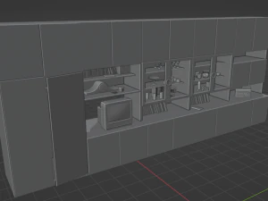 Cupboard 3D Model