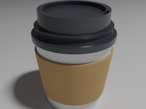 Coffee Cups 3D-Modell