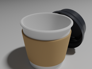 Coffee Cups Modelo 3D