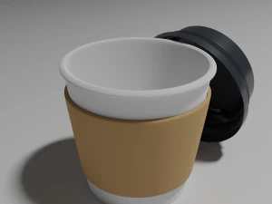 Coffee Cups 3D Model