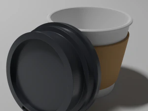 Coffee Cups 3D Model