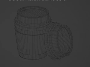 Coffee Cups 3D Model