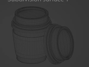Coffee Cups 3D Model