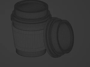 Coffee Cups 3D Model