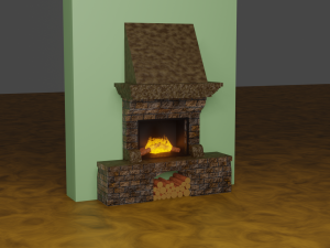 Fireplace 3D Models