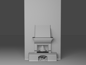 Fireplace 3D-Modell