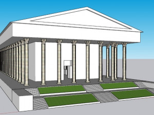 Madeleine Church 3D Model