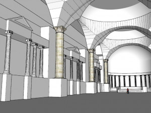 Église de la Madeleine Modèle 3D