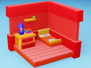 Bedroom 3D Модель