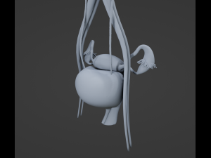 Female Urinary System 3D Модель