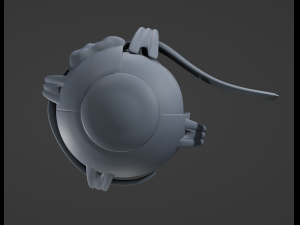 Eye Amber 3D Model