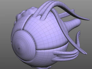 Eye Blue 3D Model