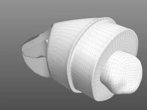 Human Finger Anatomy 3D Model