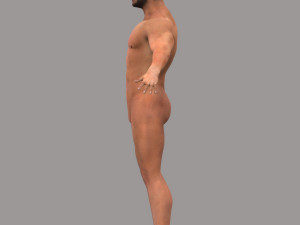 Rigged Male Modelo 3D