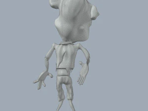 Zombi Mabuk Model 3D